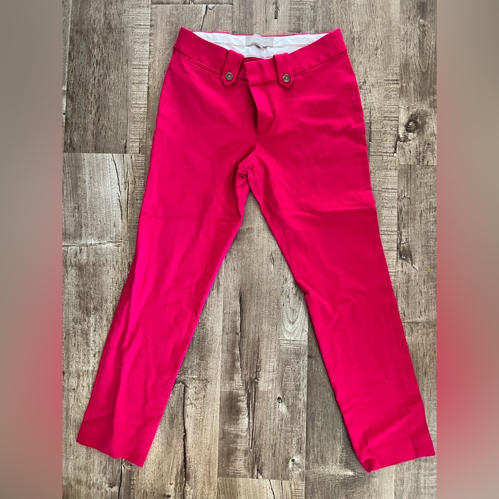 Pink banana republic pants size 0